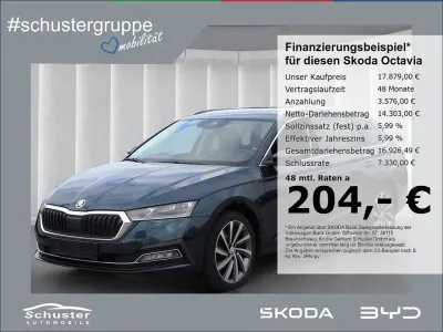 Gebraucht Skoda Octavia Style 150 PS (110 kW) 2022 Lavablau metallic Kombi