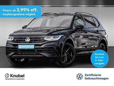 gebraucht VW Tiguan Allspace R-Line 2.0 TDI DSG 4M IQ.Light Pano 19" Keyless