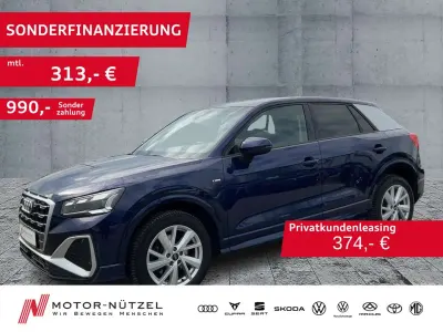 Używany Audi Q2 S-Line 150 KM (110 kW) 2021 Niebieski SUV