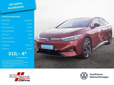 Brugt VW ID.7 Pro 210 kW (286 HK) 2025 Rød Sedan