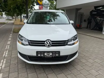 Gebraucht VW Sharan Cup 150 PS (110 kW) 2014 Weiß Van / Kleinbus