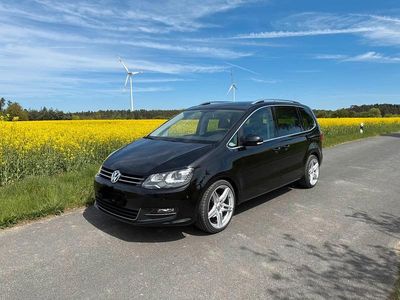 Usata VW Sharan 140 CV (102 kW) 2012 Nero Monovolume