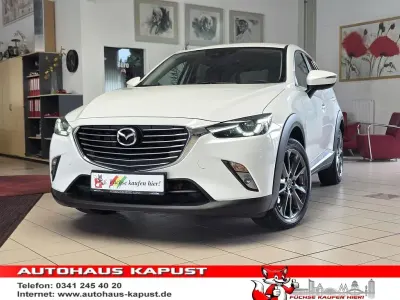 Gebraucht Mazda CX-3 120 PS (88 kW) 2018 Snowflake white pearl SUV