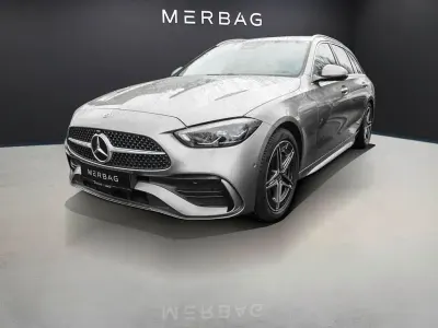 Gebraucht Mercedes C300 AMG line 265 PS (194 kW) 2023 Mojavesilber Kombi