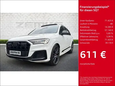 Gebraucht Audi SQ7 Competition 507 PS (372 kW) 2023 Weiß SUV
