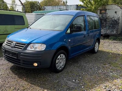 Second-hand VW Caddy 102 CP (75 kW) 2005 Albastru Monovolum