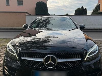 Gebraucht Mercedes C220 AMG line 194 PS (142 kW) 2021 Schwarz Coupé