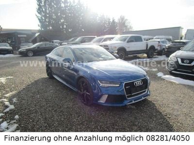 Blau Gebraucht 2016 Audi RS7 Performance Kleinwagen | 49.999 € (Guter Preis)