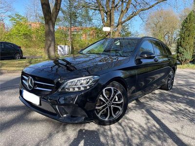 Usata Mercedes C180 156 CV (114 kW) 2020 Nero Berlina