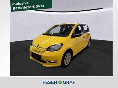 Usata Skoda Citigo-e IV Ambition 61 kW (83 CV) 2021 Giallo Utilitaria