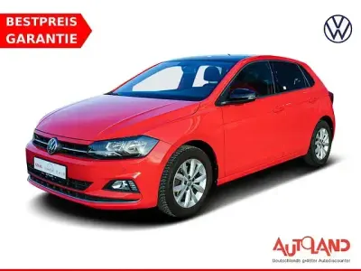 Brugt VW Polo Highline 116 HK (85 kW) 2019 Rød Hatchback