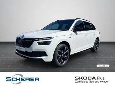 Gebraucht Skoda Kamiq Monte Carlo 110 PS (80 kW) 2022 Candyweiß SUV