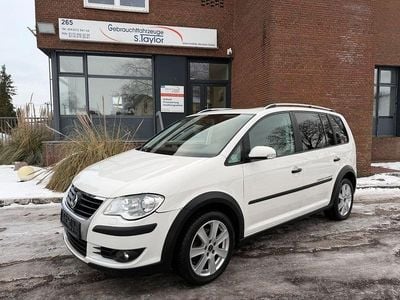 Gebraucht VW Touran Cross 140 PS (102 kW) 2008 Weiß Van / Kleinbus