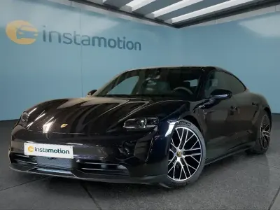 Gebraucht Porsche Taycan 300 kW (408 PS) 2022 Schwarz Limousine