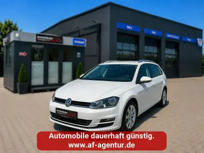 Gebraucht VW Golf VII LOUNGE 125 PS (91 kW) 2015 Pure white Kombi