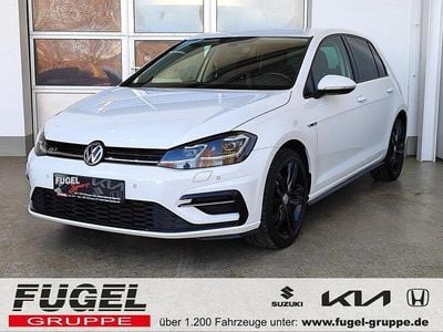 Pure white Gebraucht 2018 VW Golf VII R-line Limousine | 16.995 € (Guter Preis)