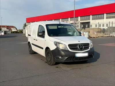 Gebraucht Mercedes Citan 109 90 PS (66 kW) 2014 Weiß Van / Kleinbus