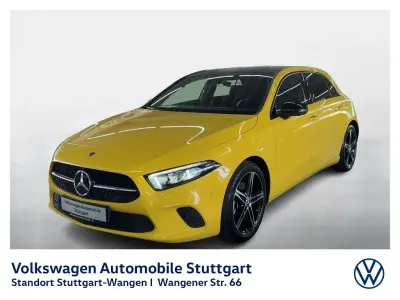 Gebraucht Mercedes A200 Progressive 163 PS (119 kW) 2021 Gelb Limousine