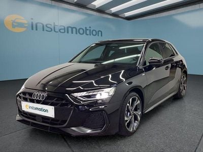Schwarz Gebraucht 2025 Audi A3 Sportback Kleinwagen | 38.949 € (Fairer Preis)