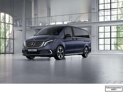 Blau Gebraucht 2024 Mercedes EQV300 Avantgarde Van / Kleinbus | 49.990 € (Fairer Preis)