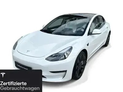 Occasion Tesla Model 3 Performance 377 kW (513 ch) 2022 Blanc Berline