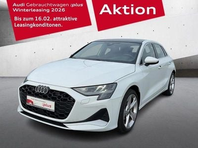 Gletscherweiß metallic Gebraucht 2025 Audi A3 Advanced Plus Limousine | 34.990 € (Fairer Preis)