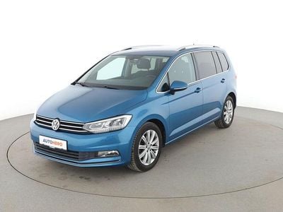 Gebraucht VW Touran Highline 150 PS (110 kW) 2016 Blau Van / Kleinbus