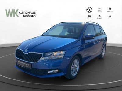 Gebraucht Skoda Fabia Ambition 95 PS (69 kW) 2022 Blau Kleinwagen