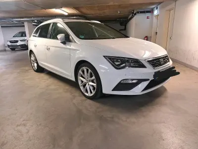Gebraucht Seat Leon ST FR 130 PS (95 kW) 2018 Weiß Kombi