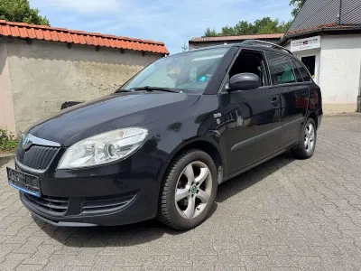 Gebraucht Skoda Fabia Family 86 PS (63 kW) 2011 Schwarz Kombi