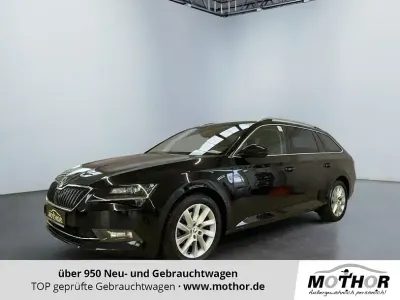 Brugt Skoda Superb Style 150 HK (110 kW) 2019 Sort Stationcar