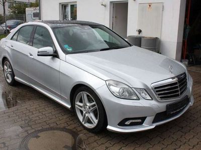 gebraucht Mercedes E350 4-Matic LederAMG Heckrollo Panorama Kamera