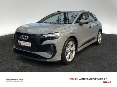 Gebraucht Audi Q4 e-tron S-Line 150 kW (204 PS) 2023 Kieselgrau SUV