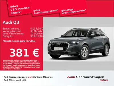 Second-hand Audi Q3 Basis 193 CP (141 kW) 2025 Gri SUV