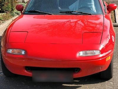 Gebraucht Mazda MX5 116 PS (85 kW) 1992 Rot Cabrio