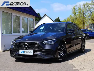 Brugt Mercedes C300e AMG 313 HK (230 kW) 2023 Grå Stationcar