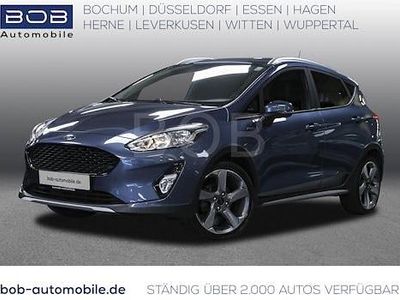 Chromablau metallic (blau) Gebraucht 2018 Ford Fiesta Active Kleinwagen | 12.950 € (Fairer Preis)
