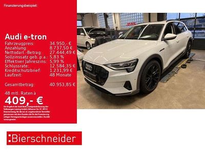 Usata Audi e-tron Advanced Plus 300 kW (408 CV) 2022 Bianco SUV