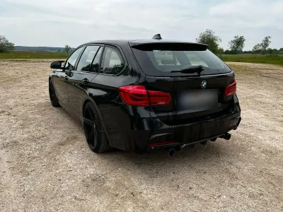 Brugt BMW 325 M Sport 218 HK (160 kW) 2016 Sort Stationcar