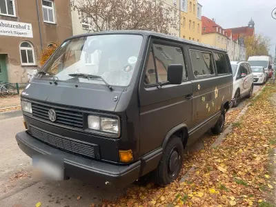 Gebraucht VW Multivan 70 PS (51 kW) 1990 Schwarz Van / Kleinbus