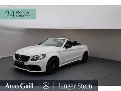 Gebraucht Mercedes C63 AMG AMG 476 PS (350 kW) 2022 Unilack polarweiss Cabrio