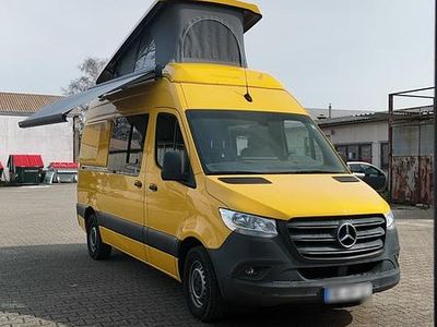 Gebraucht Mercedes Sprinter 163 PS (119 kW) 2018 Gelb Van