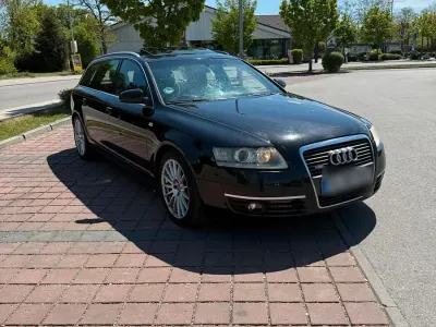 Używany Audi A6 S-Line 232 KM (170 kW) 2008 Czarny Kombi