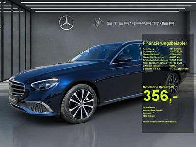 Usata Mercedes E300 Exclusive 194 CV (142 kW) 2022 Blu Berlina