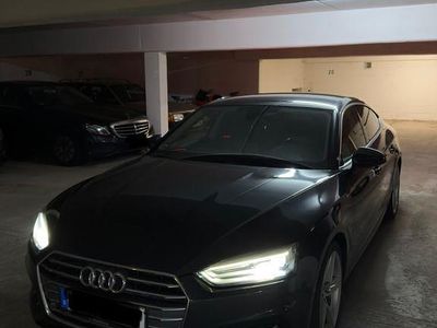 Blau Gebraucht 2017 Audi A5 Sportback Ambiente Kleinwagen | 17.000 € (Fairer Preis)