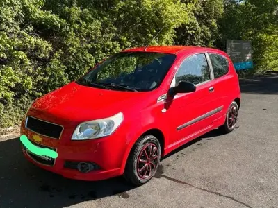 Usata Chevrolet Aveo 84 CV (61 kW) 2008 Rosso Berlina