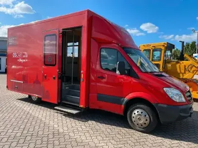 Gebraucht Mercedes Sprinter 163 PS (119 kW) 2013 Rot