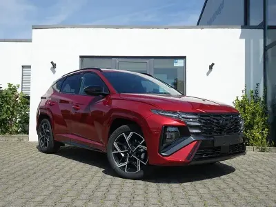 Ny Hyundai Tucson N Line 239 HK (175 kW) 2025 Rød SUV