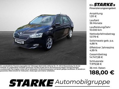 Second-hand Skoda Fabia Active 95 CP (69 kW) 2022 Negru Hatchback