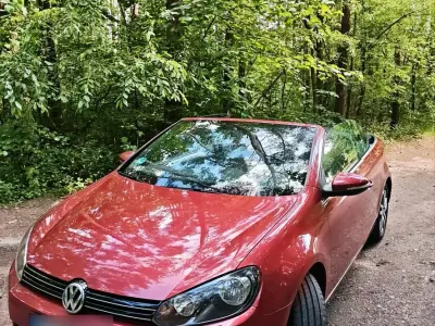 Gebraucht VW Golf Cabriolet 140 PS (102 kW) 2012 Rot Cabrio